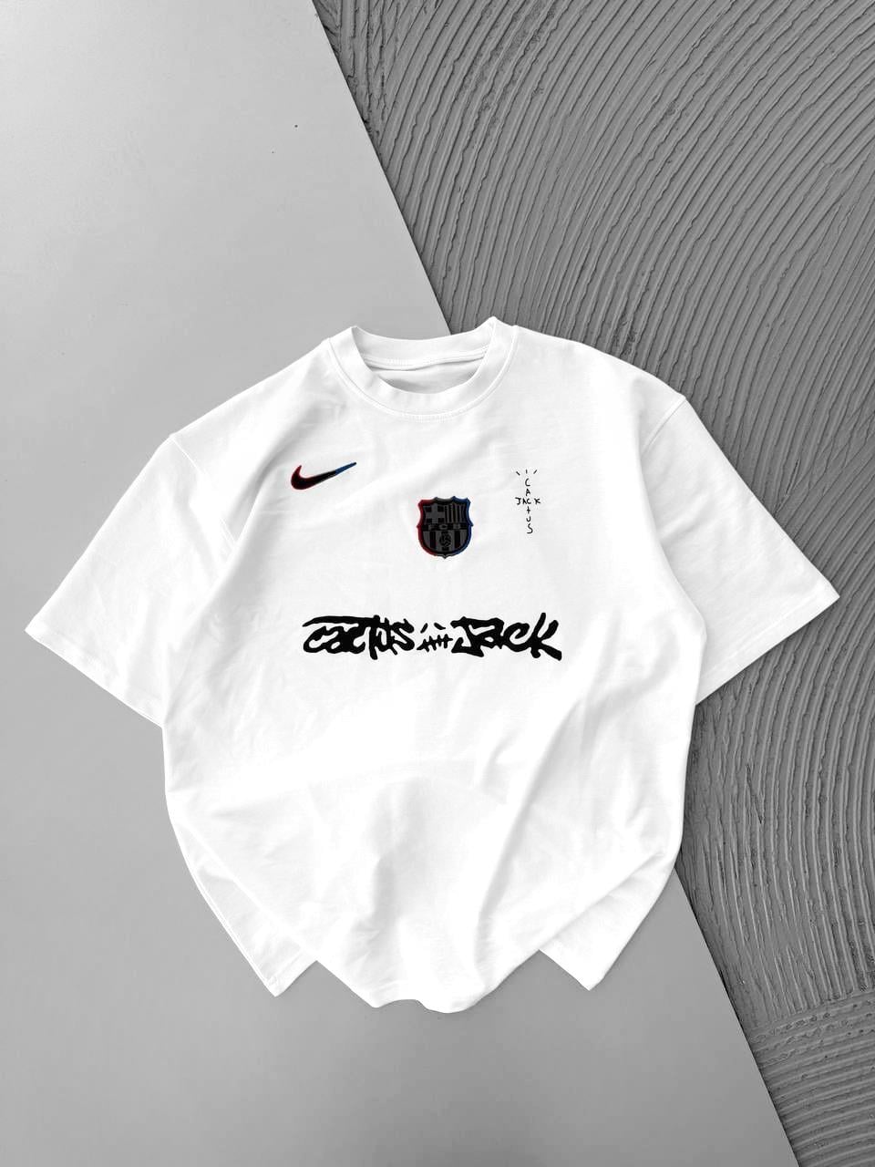 BEYAZ JACK BARÇA TSHİRT