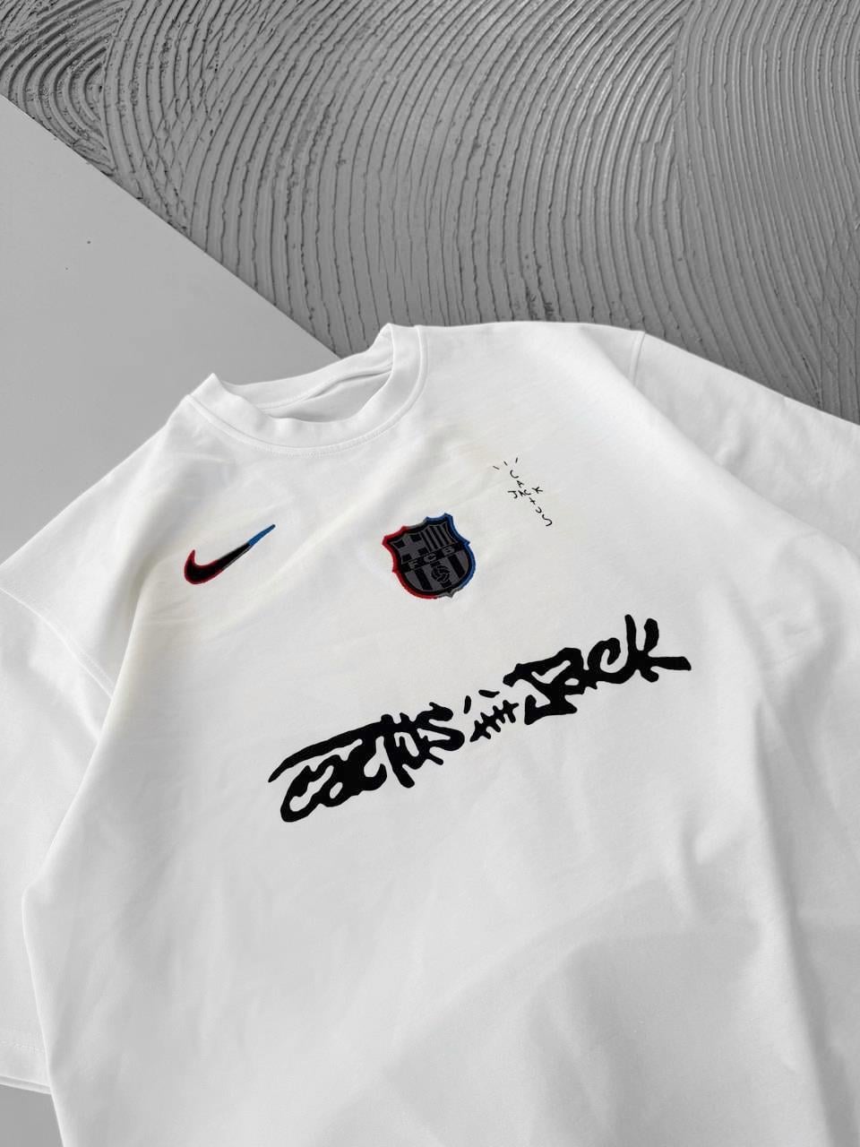 BEYAZ JACK BARÇA TSHİRT