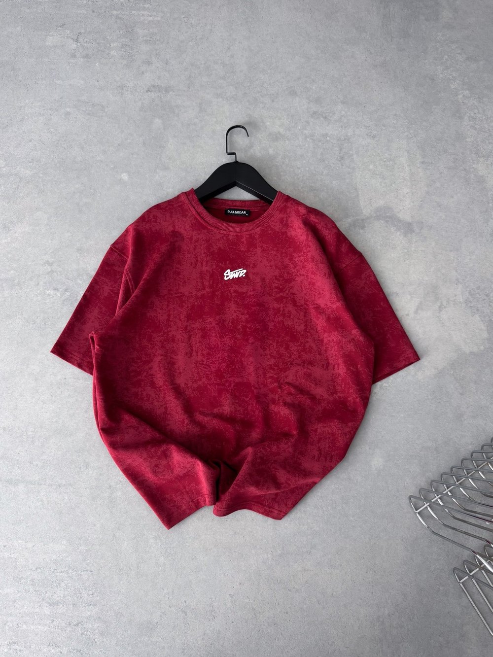 BORDO BATİİK STWD TSHİRT