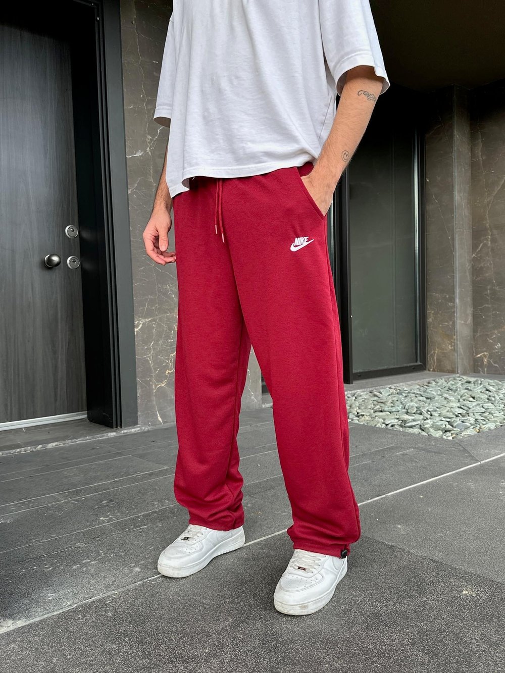 BORDO FLEX NİKE EŞOFMAN