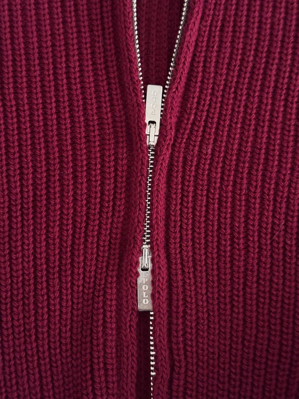 BORDO POLO TRİKO HIRKA
