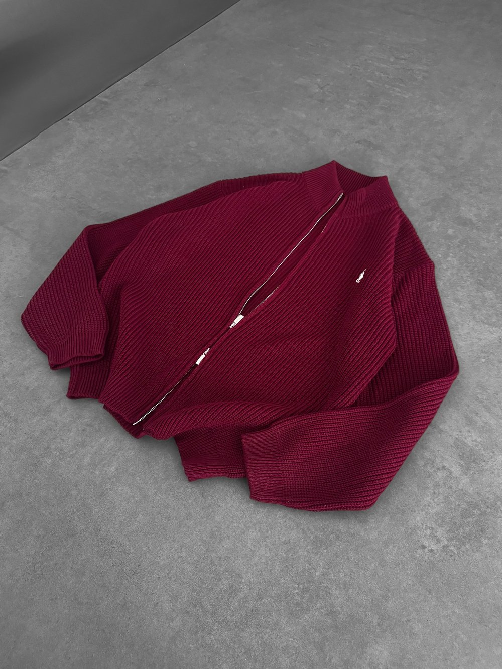 BORDO POLO TRİKO HIRKA