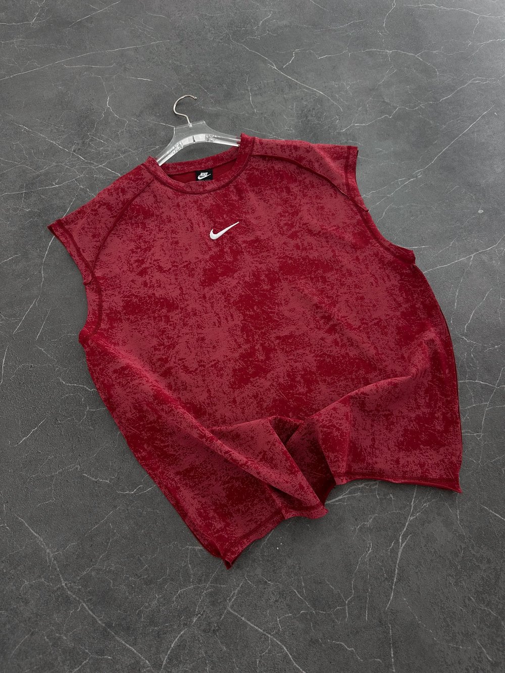 BORDO SWM LOGO NİKE ATLET
