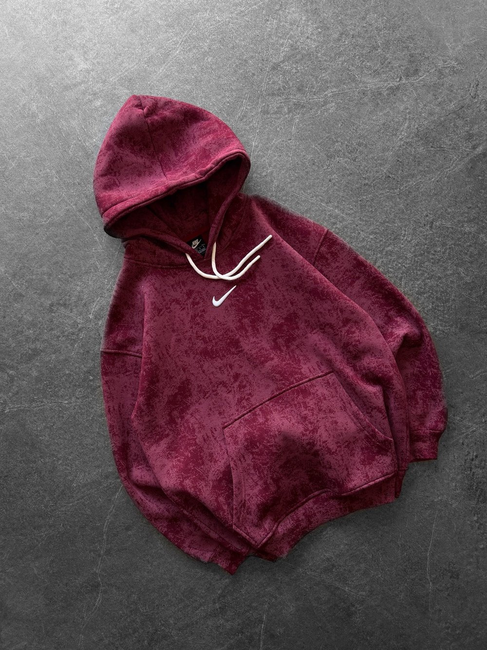 BORDO SWM NİKE KAPŞONLU SWEAT