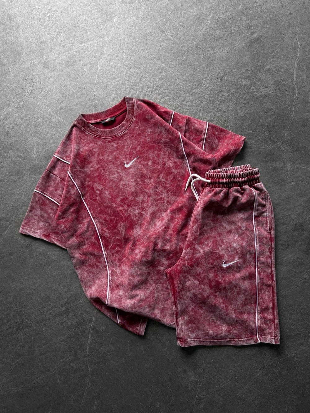 BORDO YIKAMA BİYELİ NİKE TAKIM