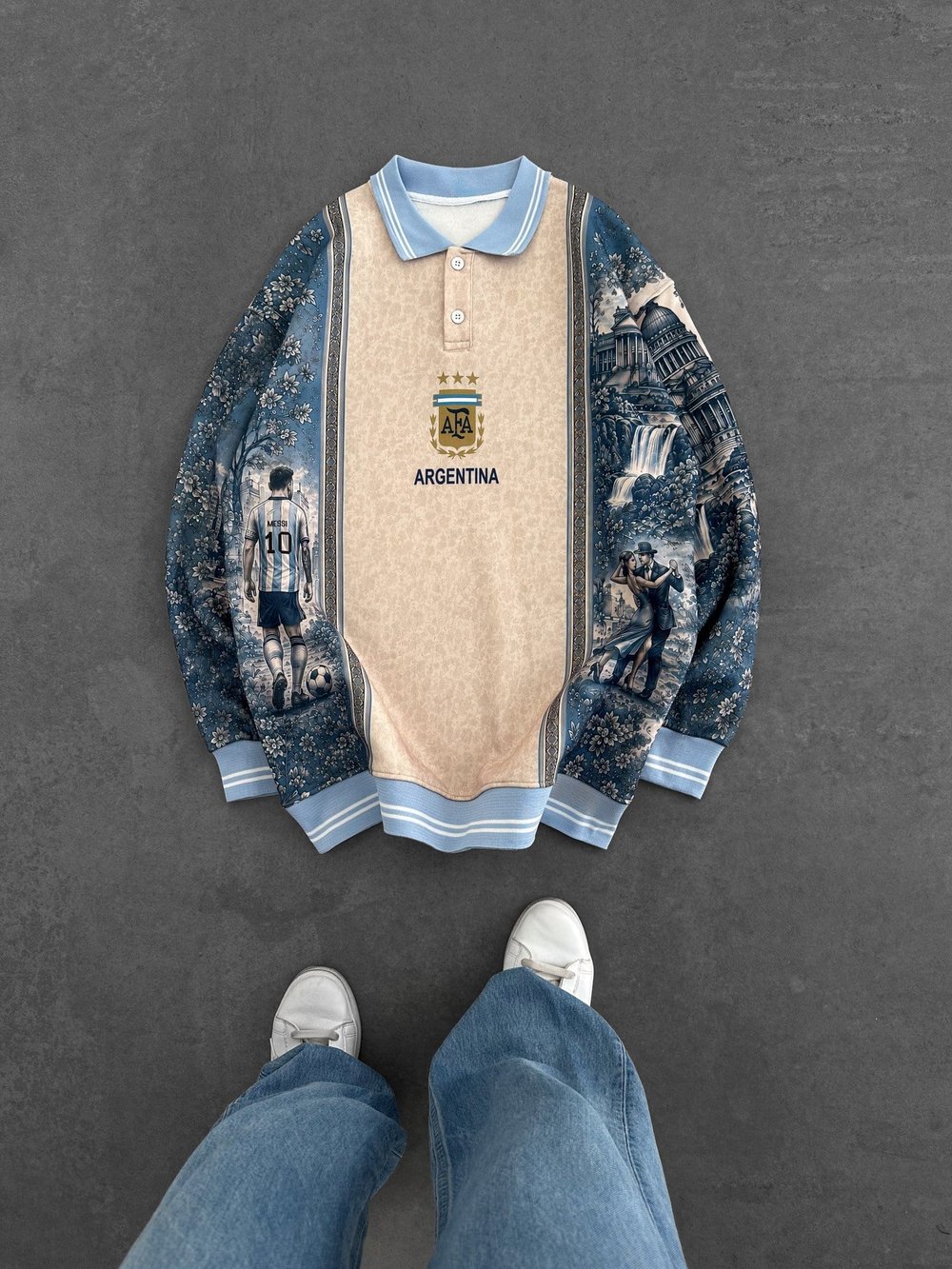 DİJİTAL POLO ARJANTİN SWEAT