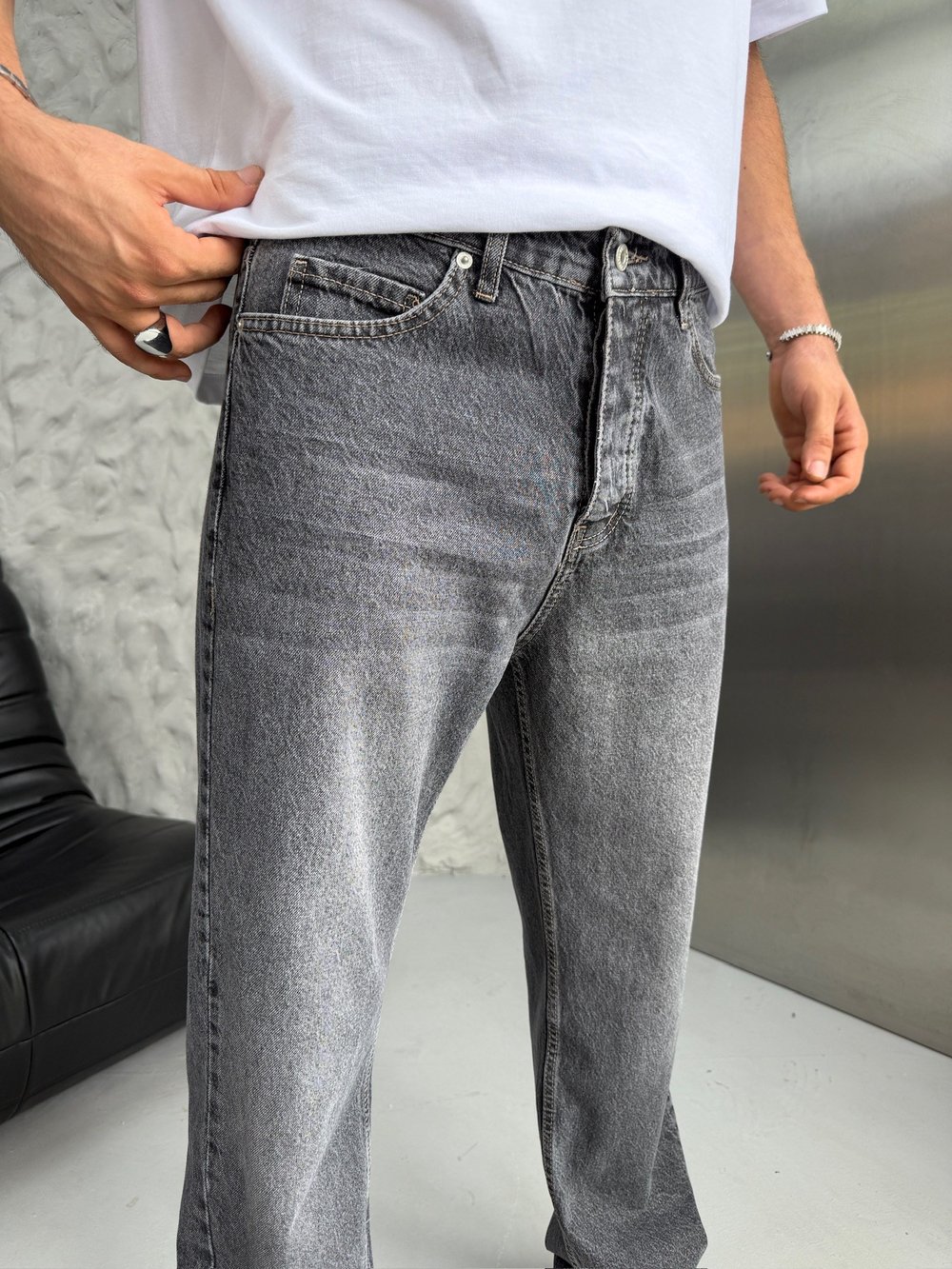 FÜME BAGGY PANTOLON