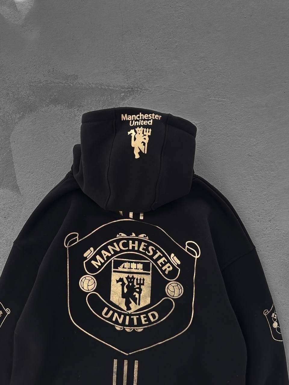 GOLD MANCHESTER KAPŞONLU SWEAT