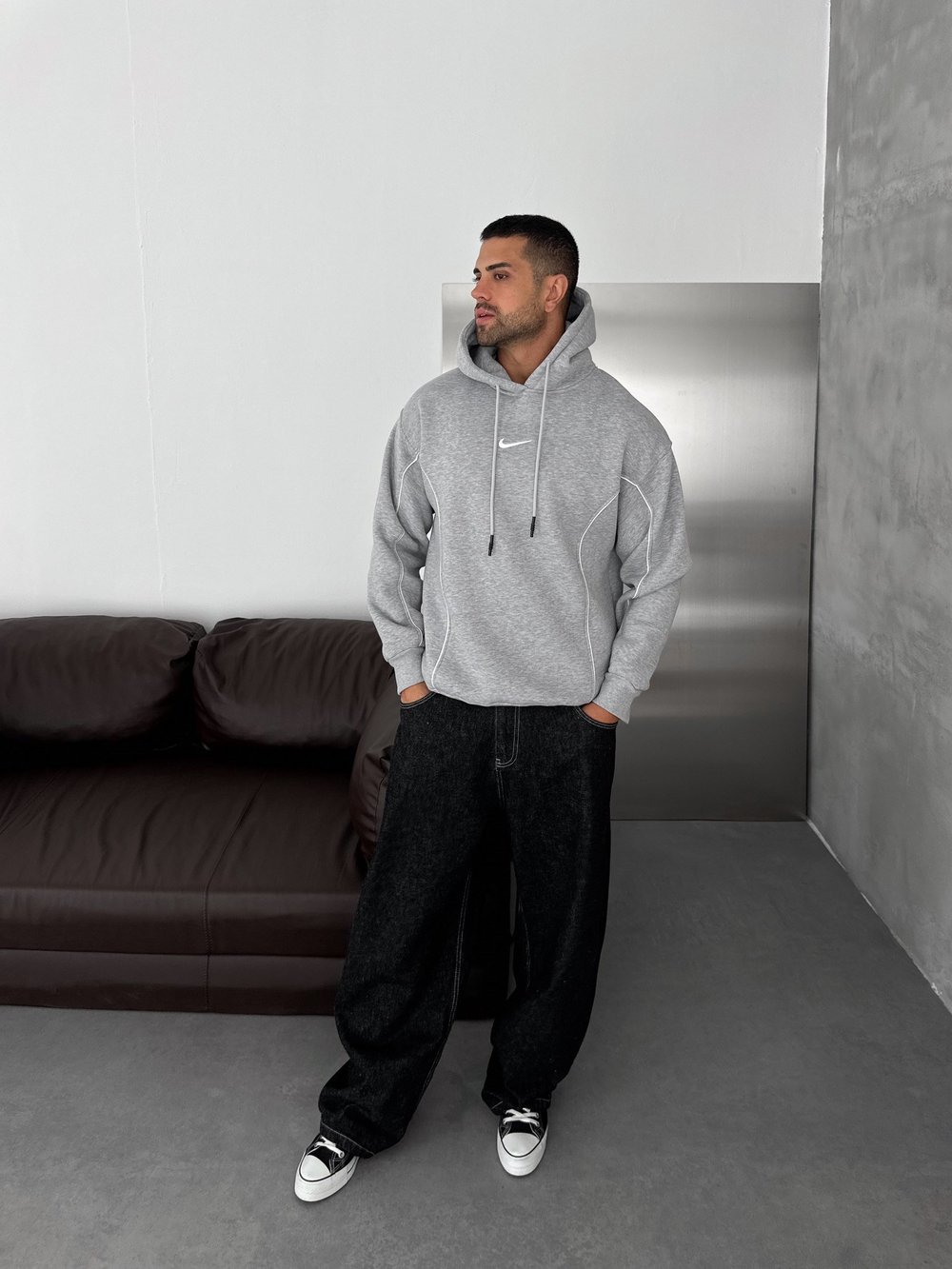 GRİ ARABİYE NİKE SWEAT