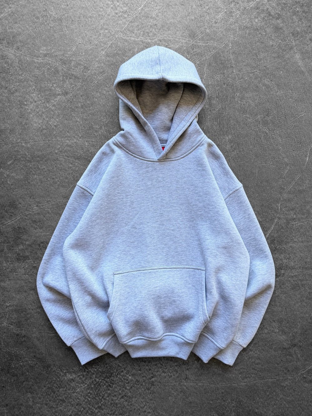 GRİ SIRT NAKIŞ SUPREME SWEAT