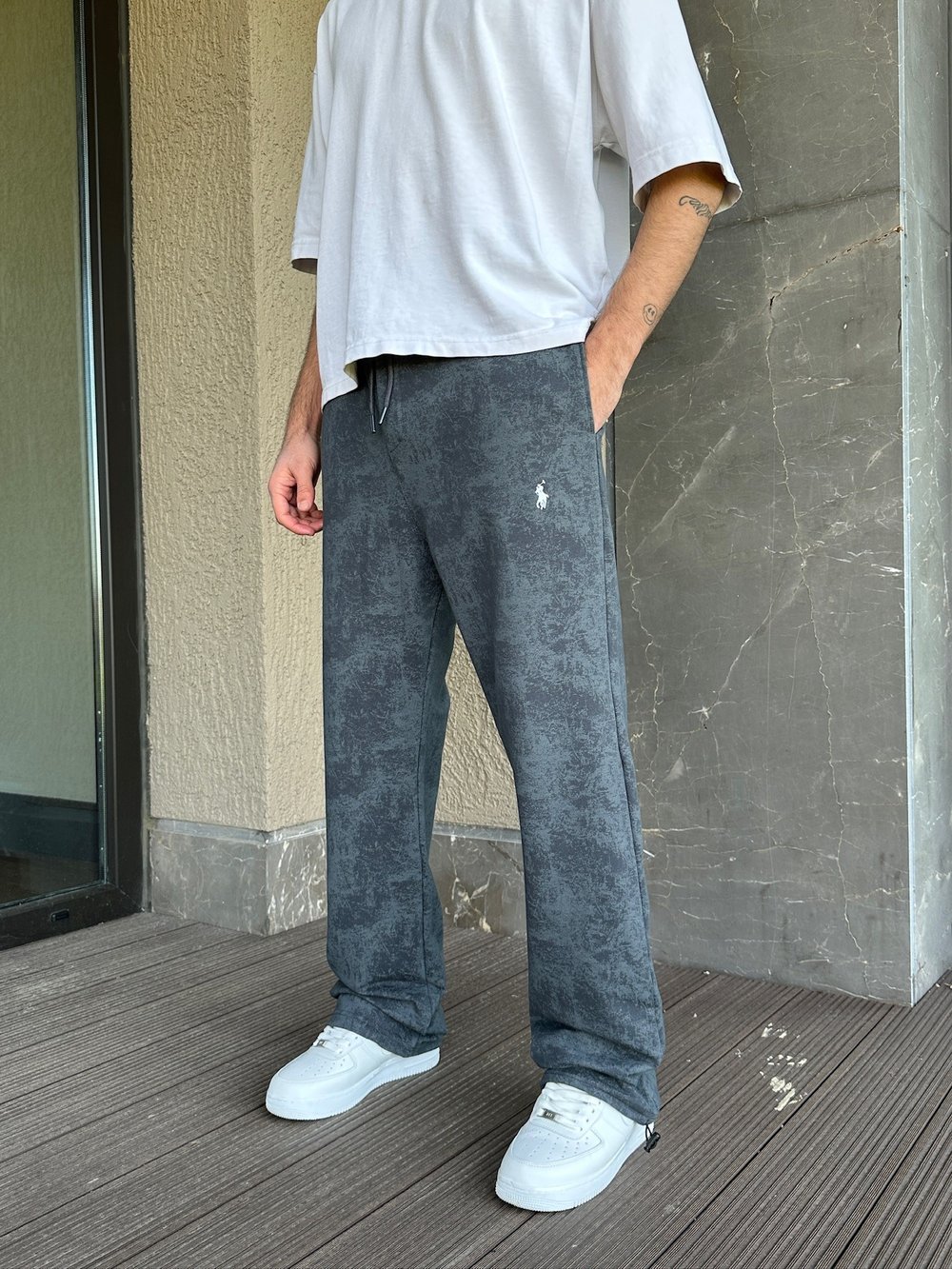 GRİ SVM POLO EŞOFMAN