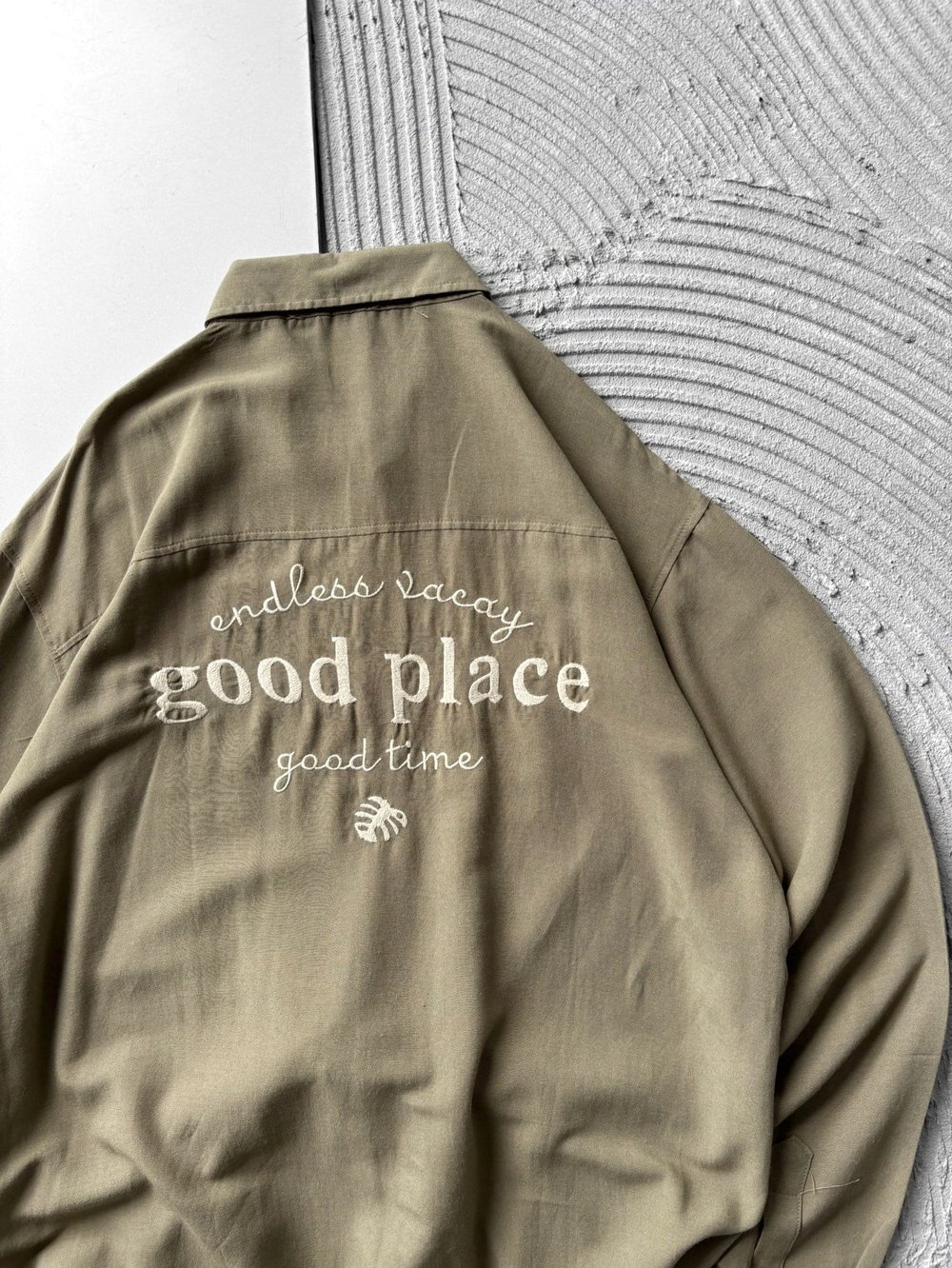HAKİ GOOD PLACE GÖMLEK