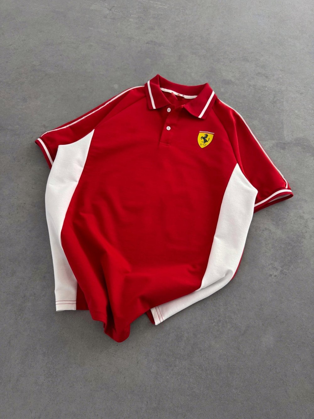 KIRMIZI GARNİ FERRARİ TSHİRT