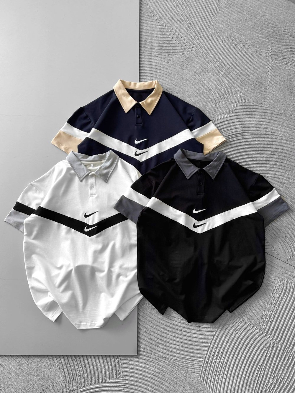 LACİVERT POLO ORTA NİKE TSHİRT