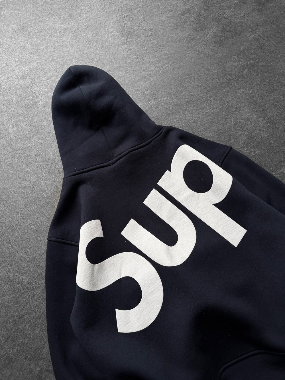 LACİVERT SUPREME KAPŞONLU SWEAT