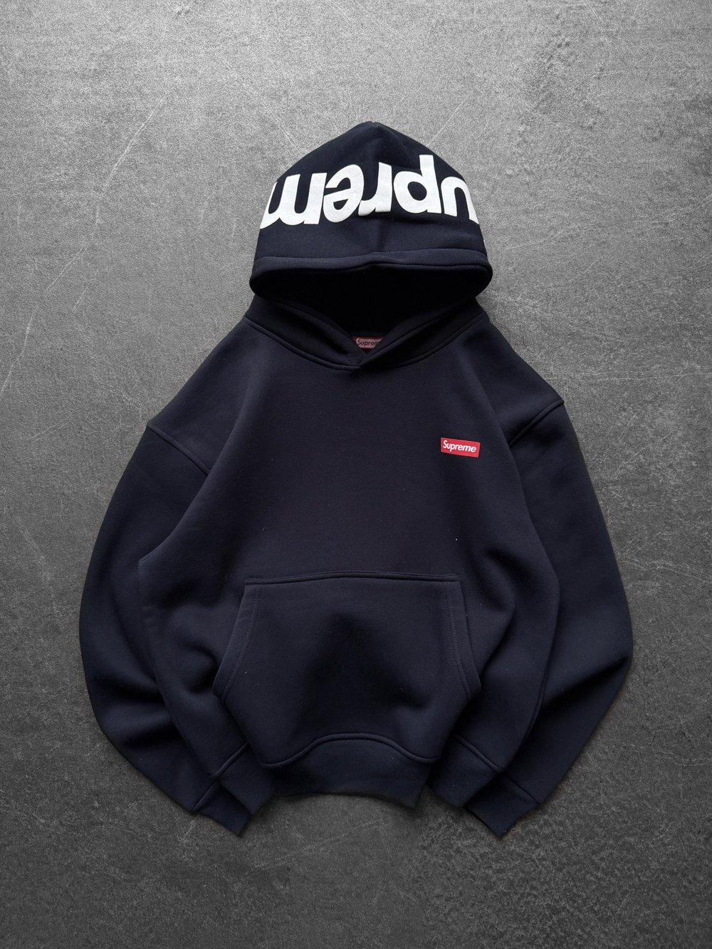 LACİVERT SUPREME KAPŞONLU SWEAT
