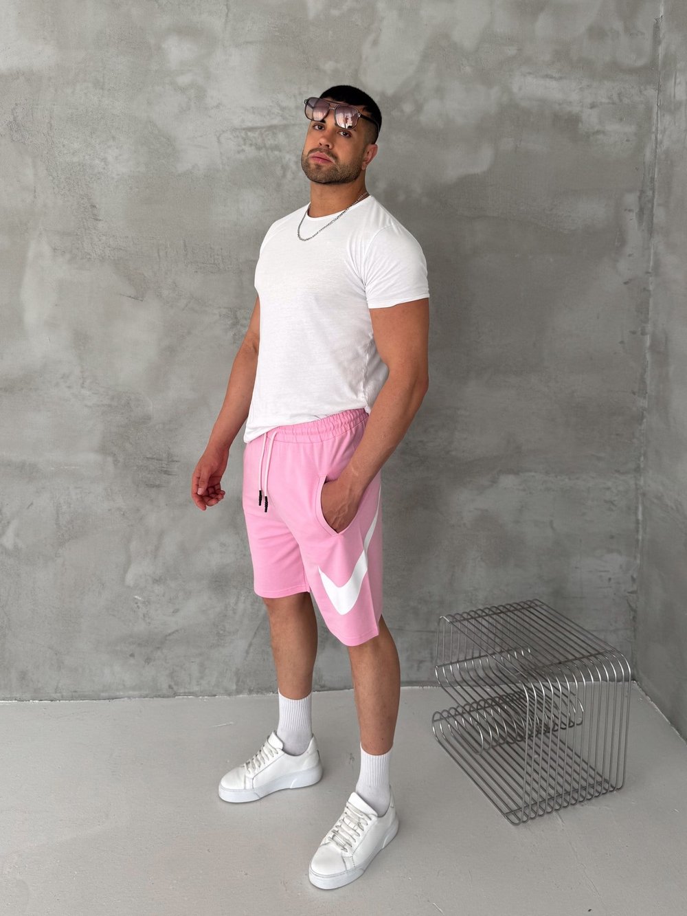 PEMBE BİGG NİKE ŞORT