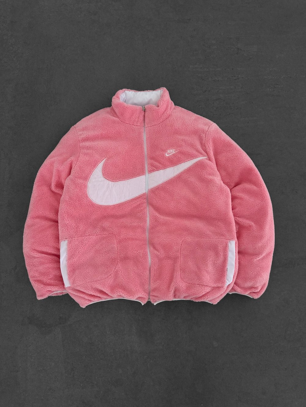 PEMBE ÇİFT TARAFLI NİKE MONT