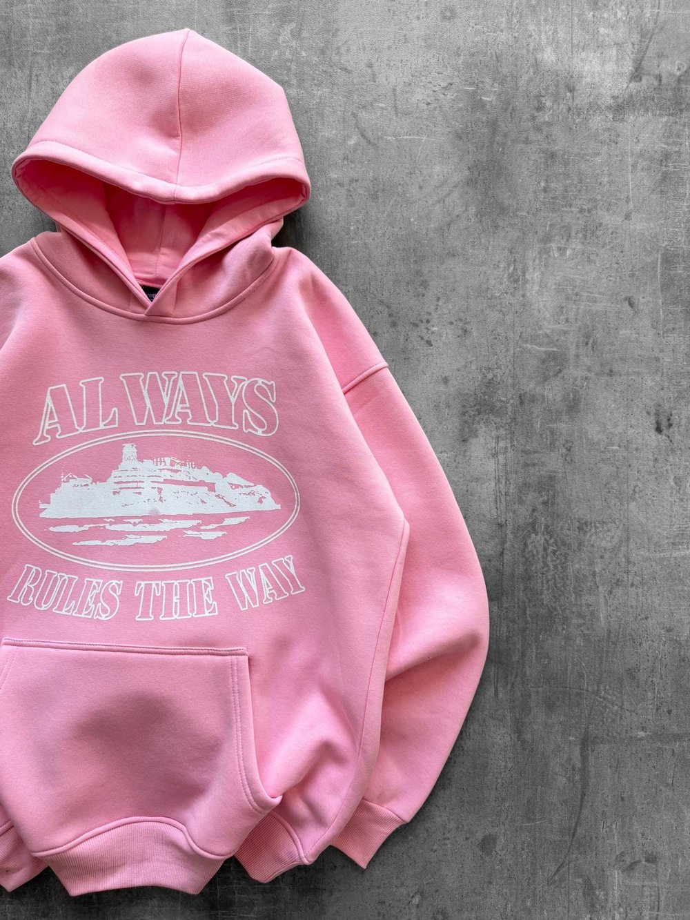 PEMBE CORTEİZ ALWAYS KAPŞONLU SWEAT