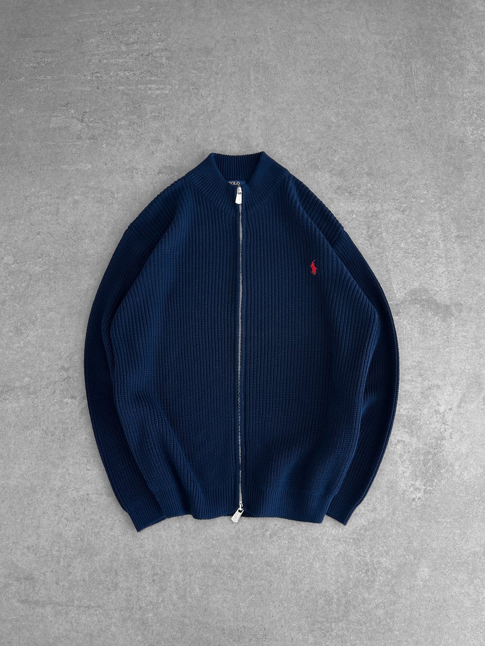 POLO LACİVERT TRİKO HIRKA