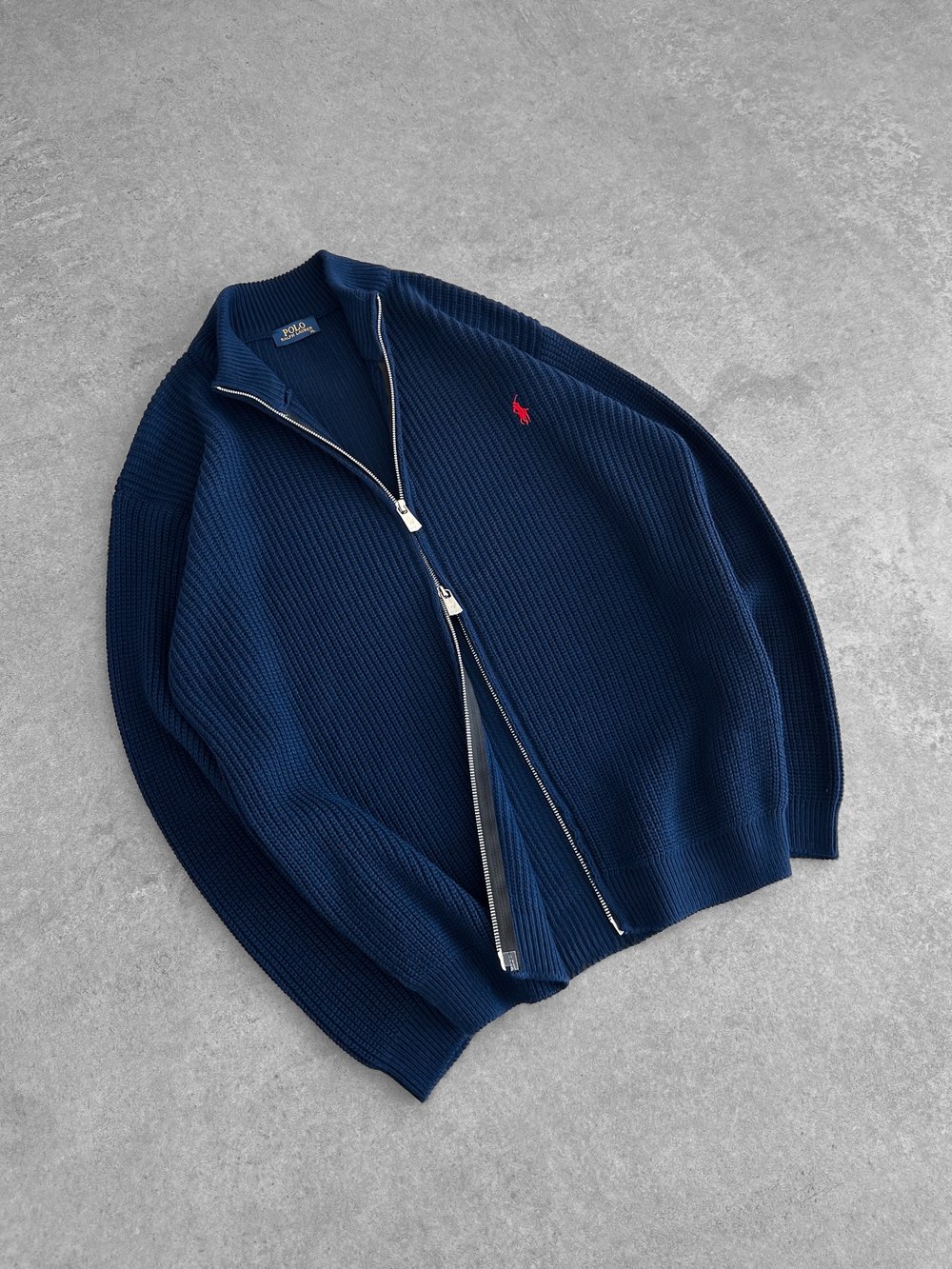 POLO LACİVERT TRİKO HIRKA