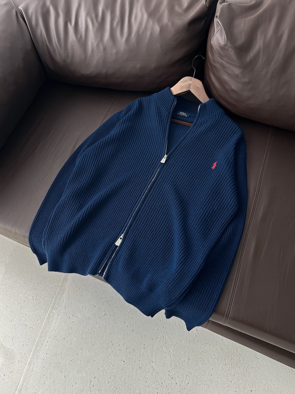 POLO LACİVERT TRİKO HIRKA