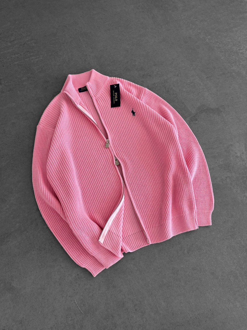 POLO PEMBE TRİKO HIRKA