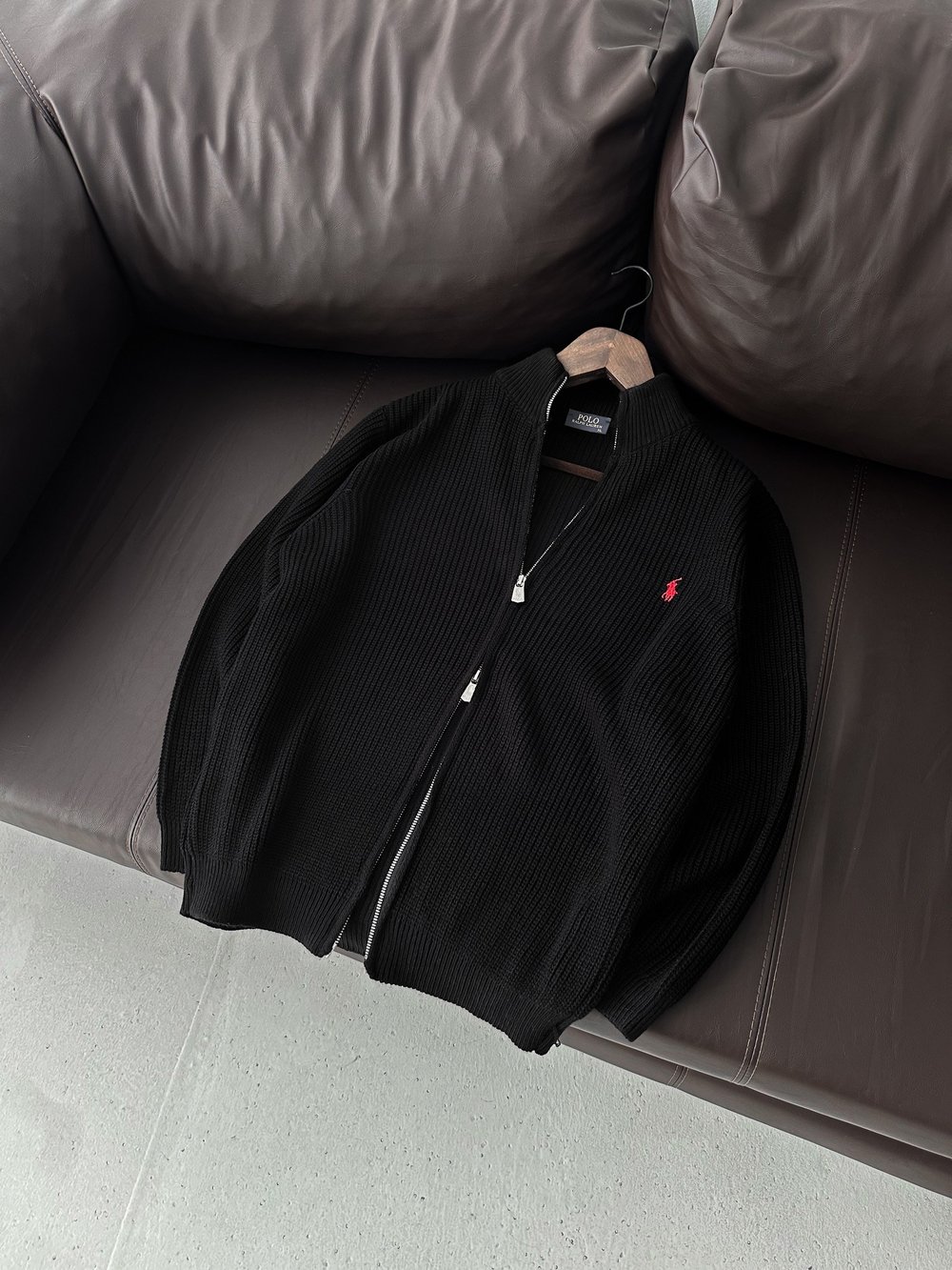 POLO SİYAH TRİKO HIRKA