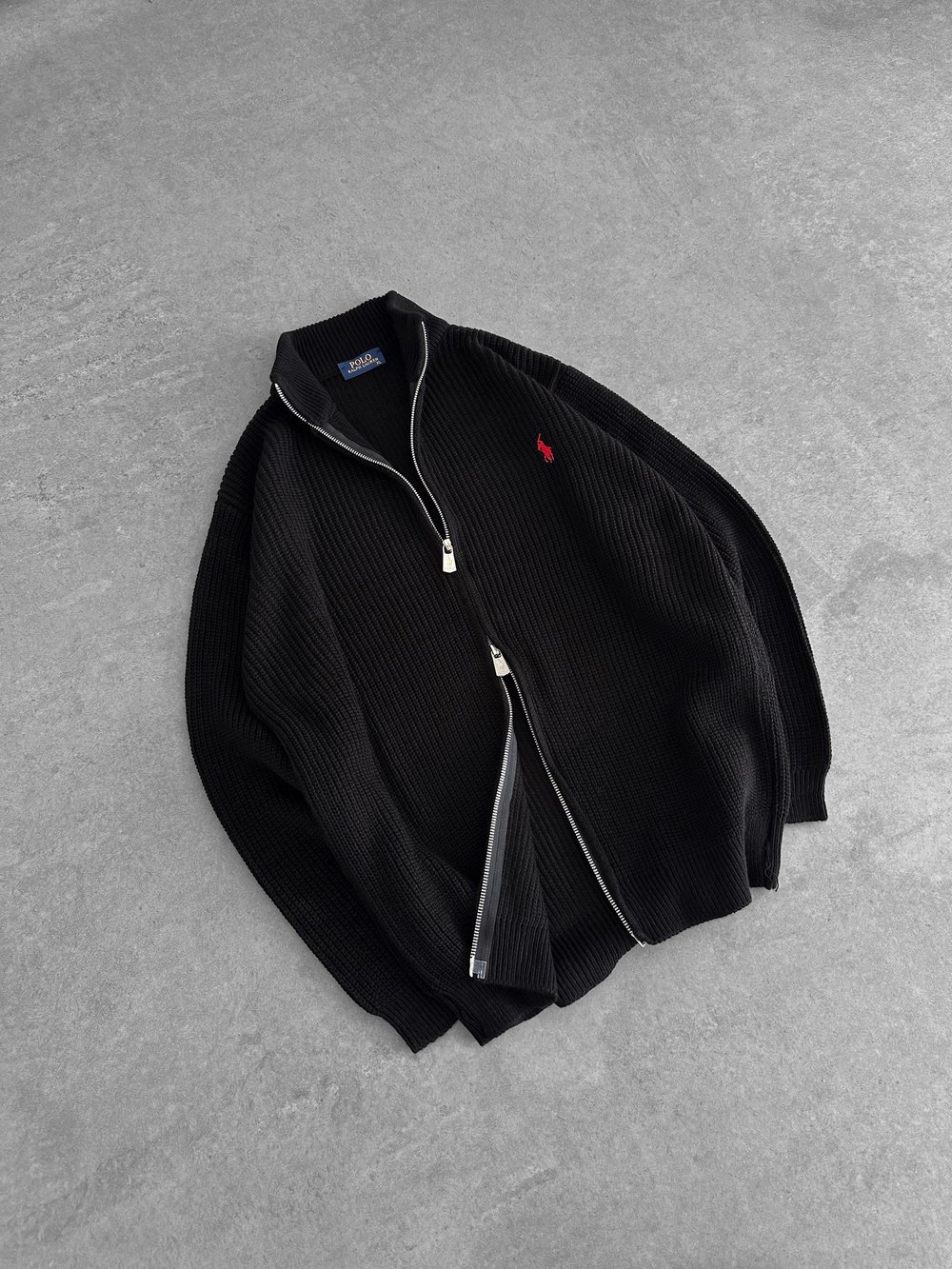 POLO SİYAH TRİKO HIRKA