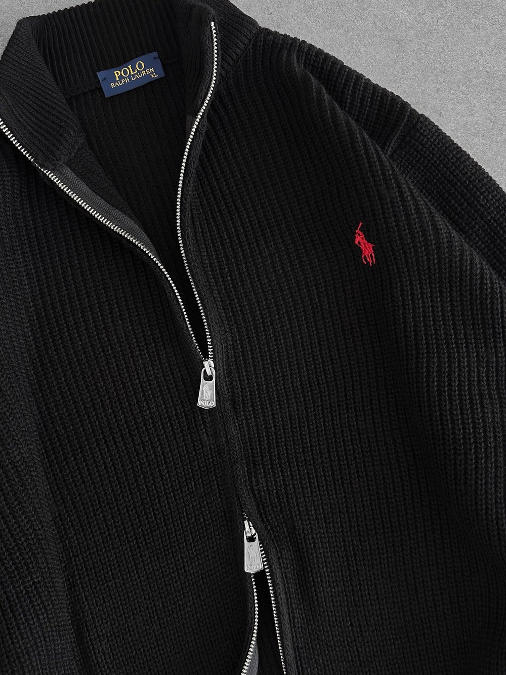 POLO SİYAH TRİKO HIRKA