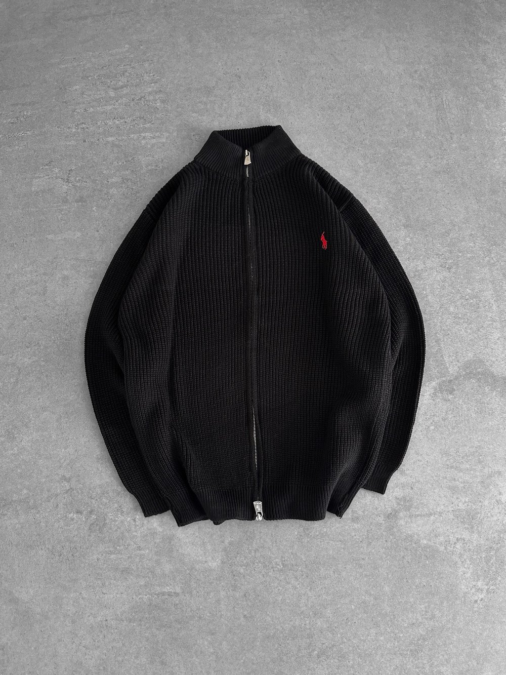 POLO SİYAH TRİKO HIRKA