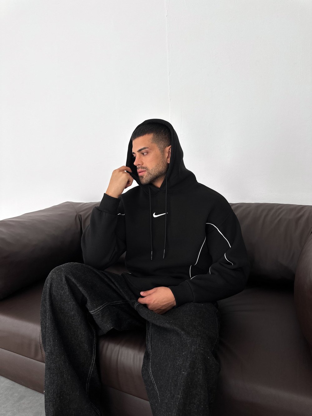SİYAH ARABİYE NİKE SWEAT