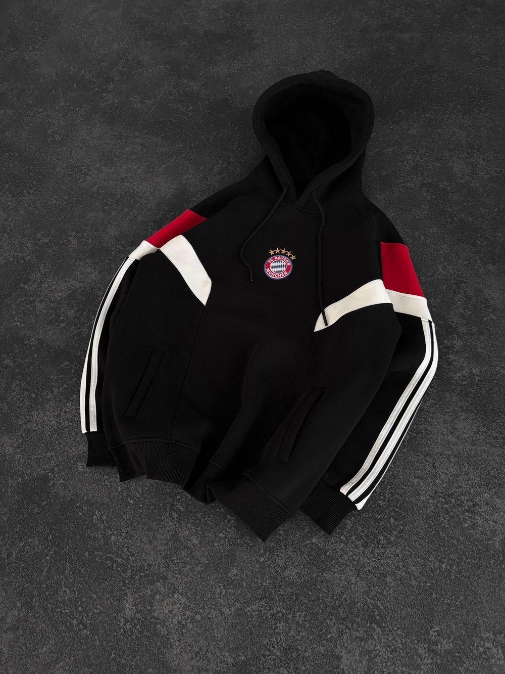 SİYAH BAYERN CEPLİ SWEAT