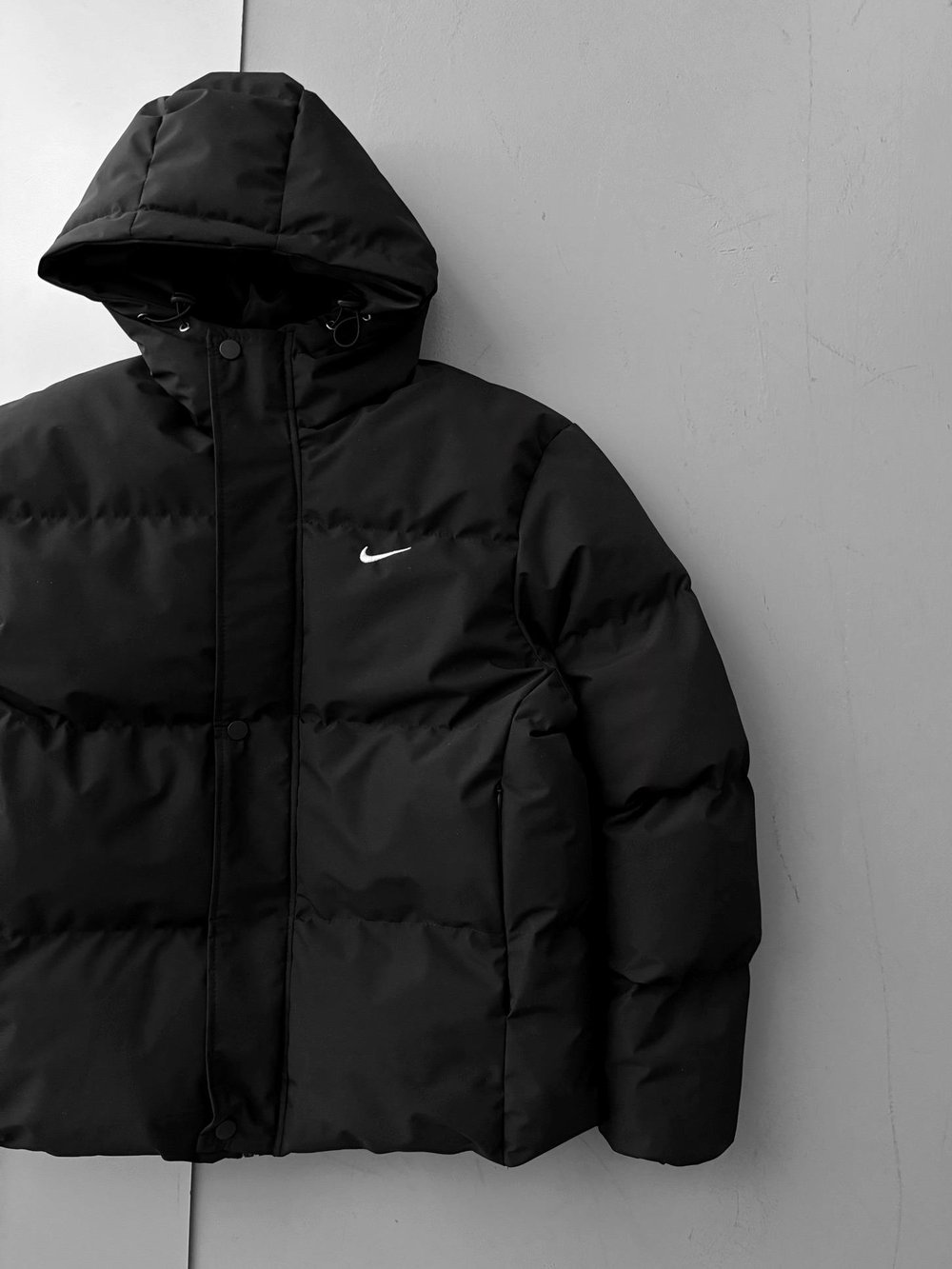 Siyah Bölük Nike Mont