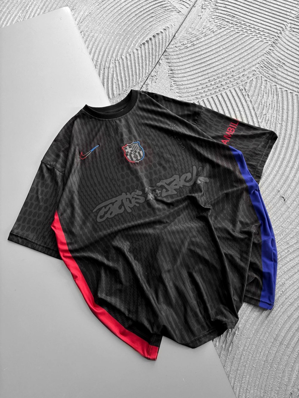 SİYAH CACTUS BARÇA TSHİRT