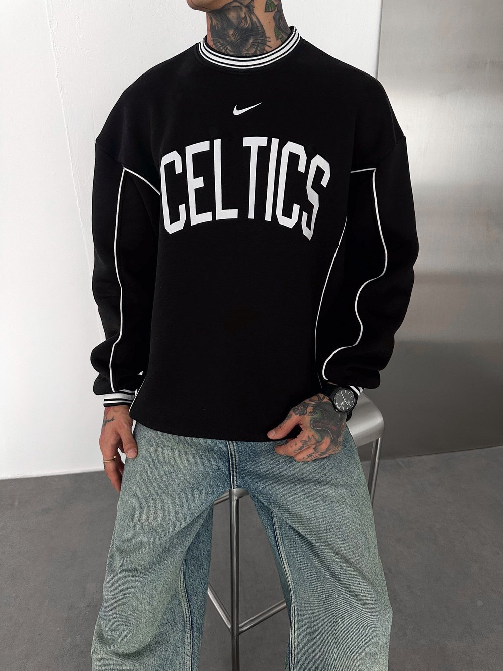 SİYAH CELTICS SWEAT