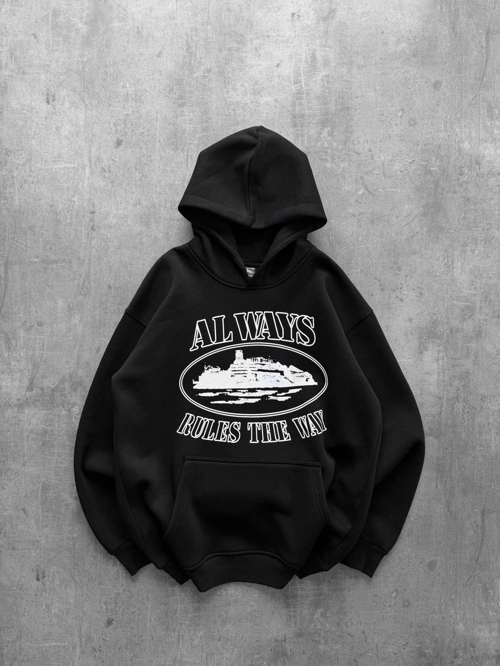 SİYAH CORTEİZ ALWAYS KAPŞONLU SWEAT