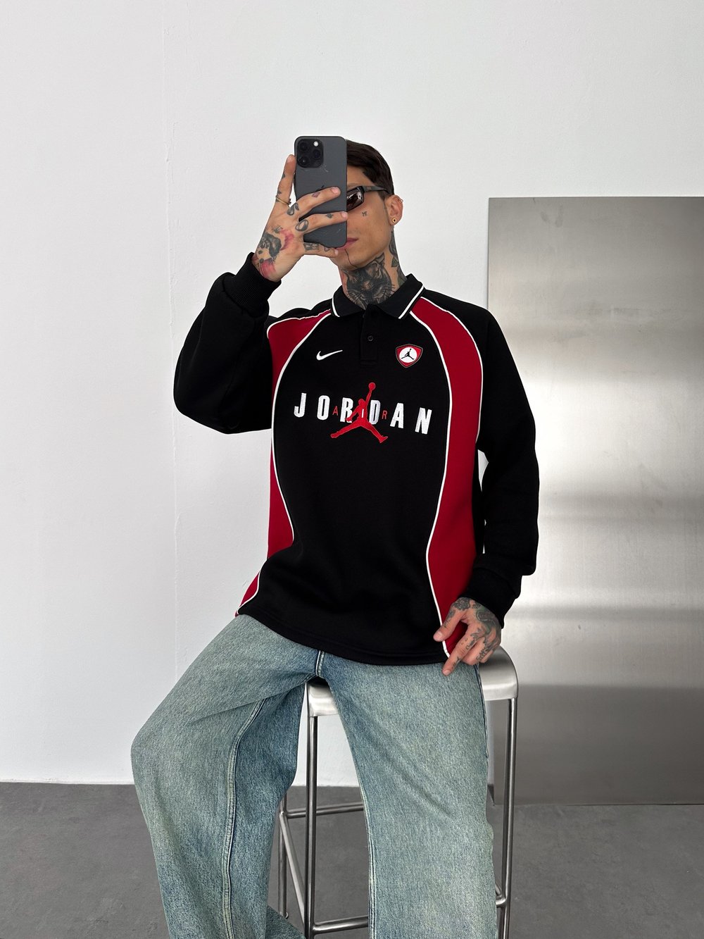 SİYAH GARNİ JORDAN SWEAT