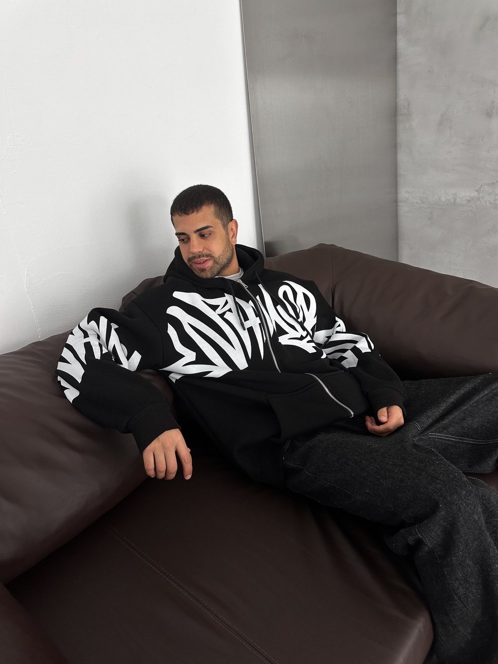 SİYAH GRAFİTİ HIRKA