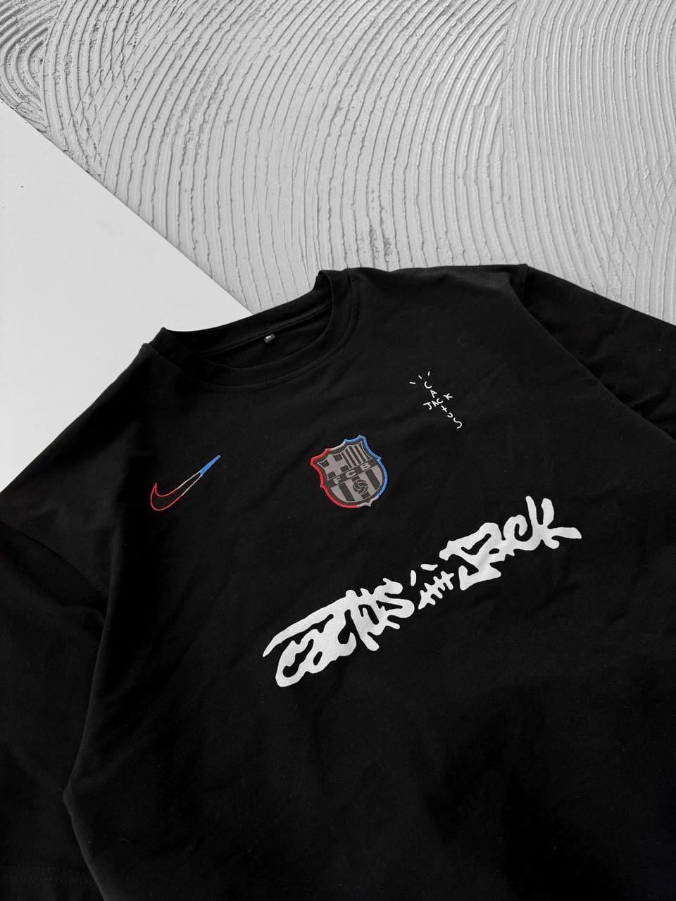 SİYAH JACK BARÇA TSHİRT