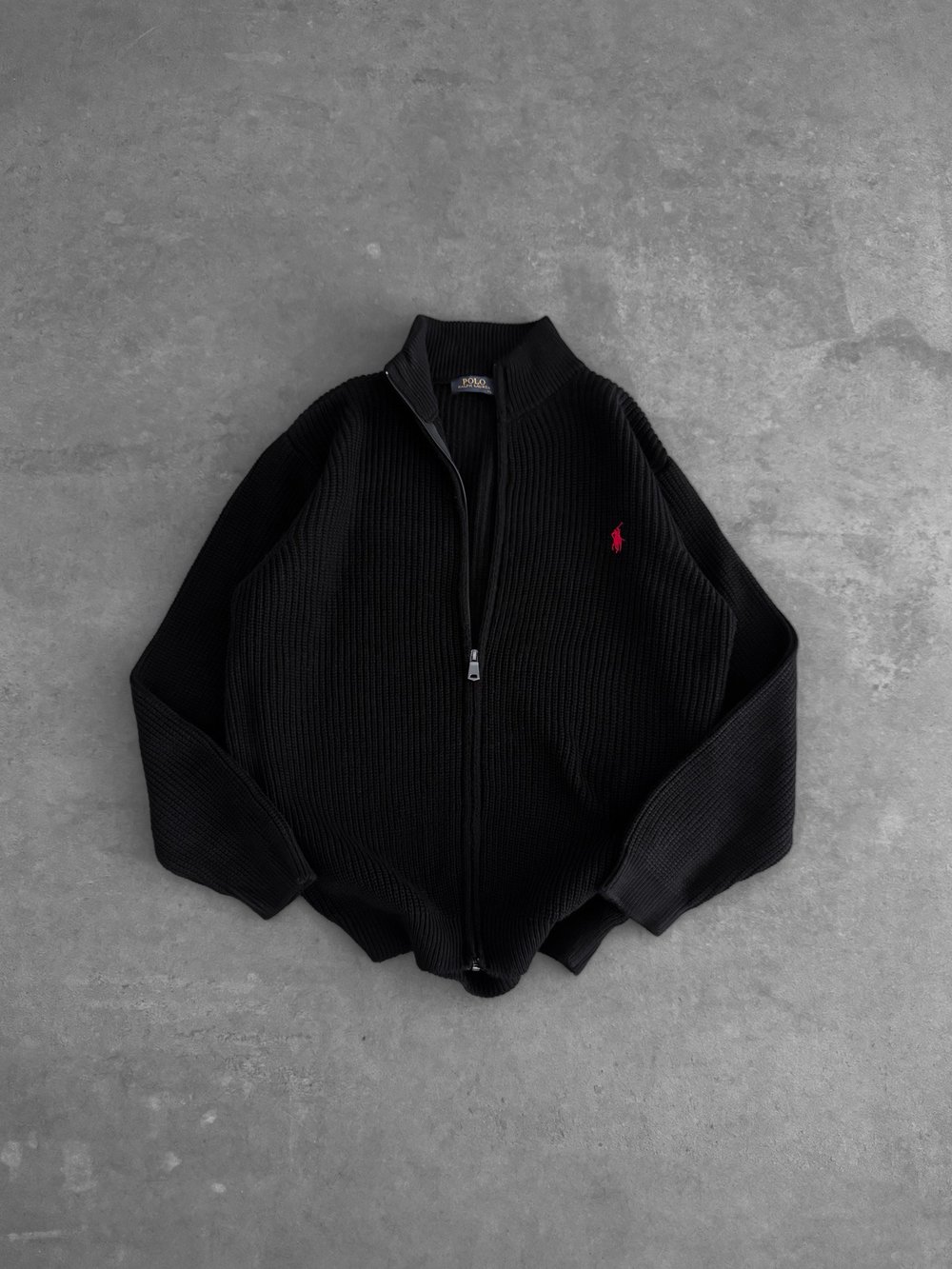 SİYAH POLO TRİKO HIRKA