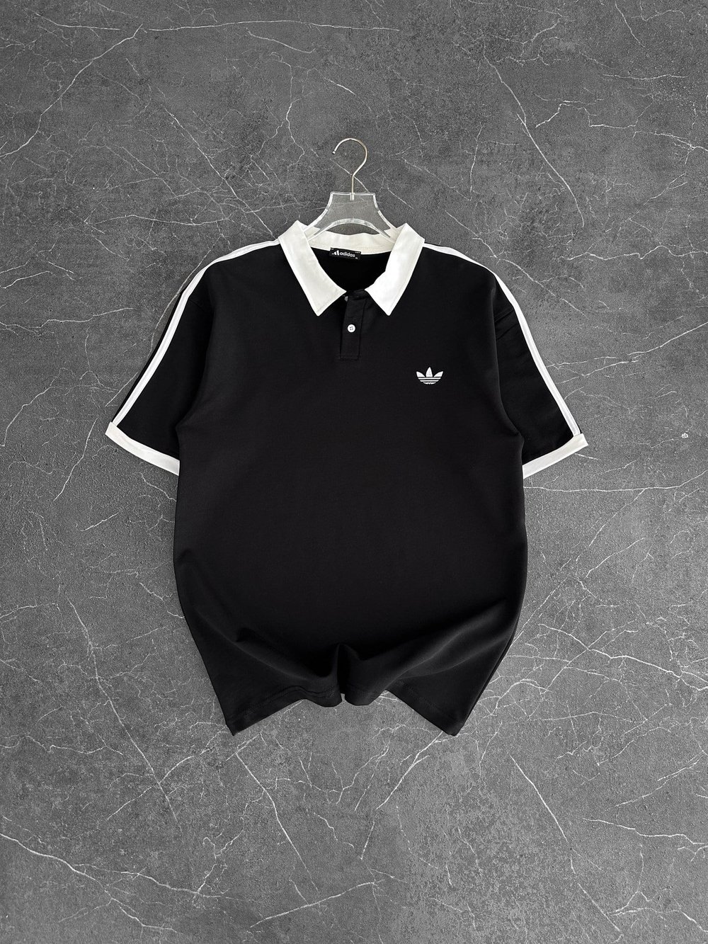 SİYAH POLO YAKA ADİDAS TSHİRT