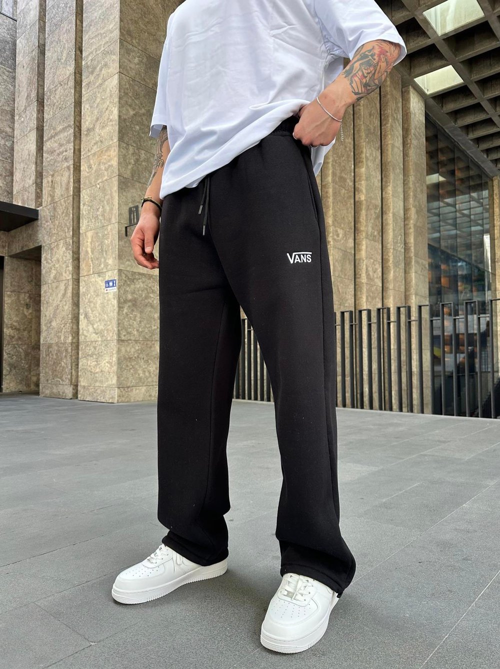 Siyah Vans Eşofman