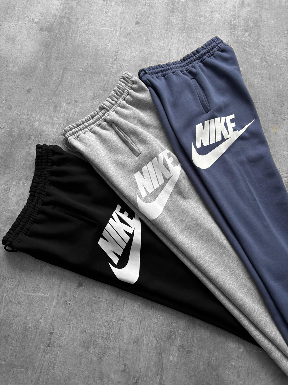 Siyah Yan Nike Eşofman