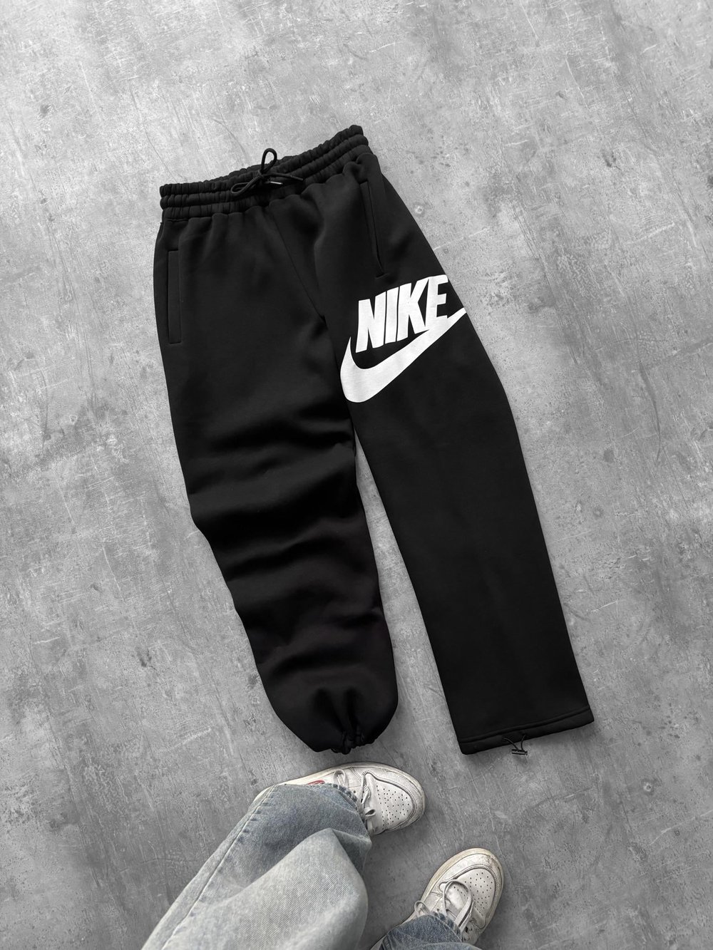 Siyah Yan Nike Eşofman