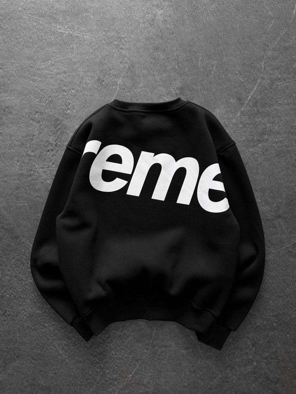 SİYAH YARIM SUPREME SWEAT