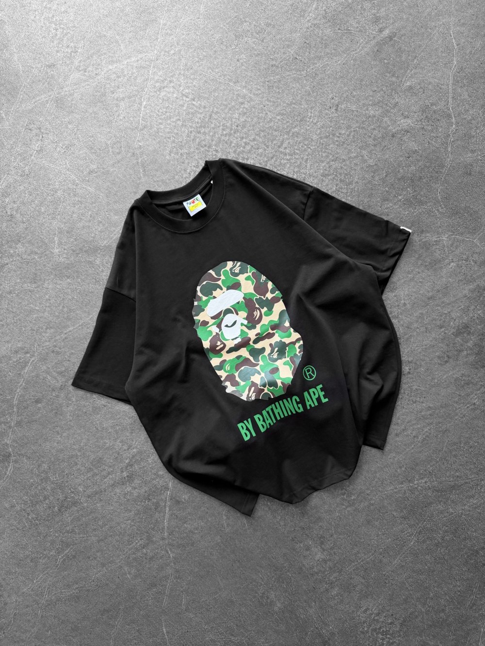 SİYAH YEŞİL BAPE TSHİRT