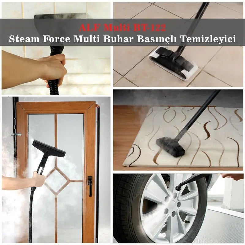 ALF Multi BT-122 Steam Force Multi Buhar Basınçlı Temizleyici