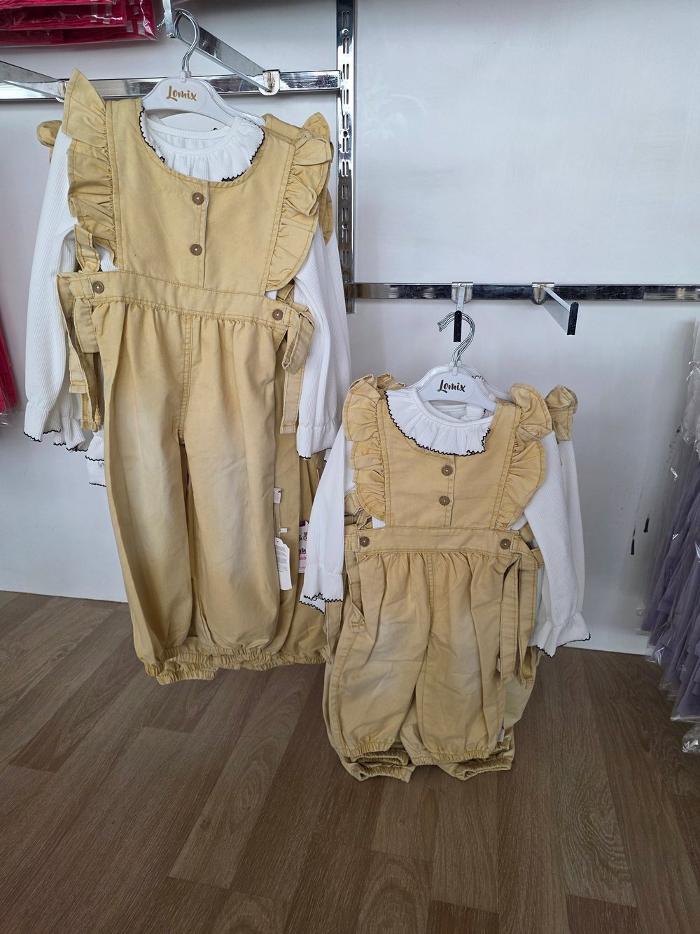 Badili Yandan Bağlamalı Çocuk Tulumu