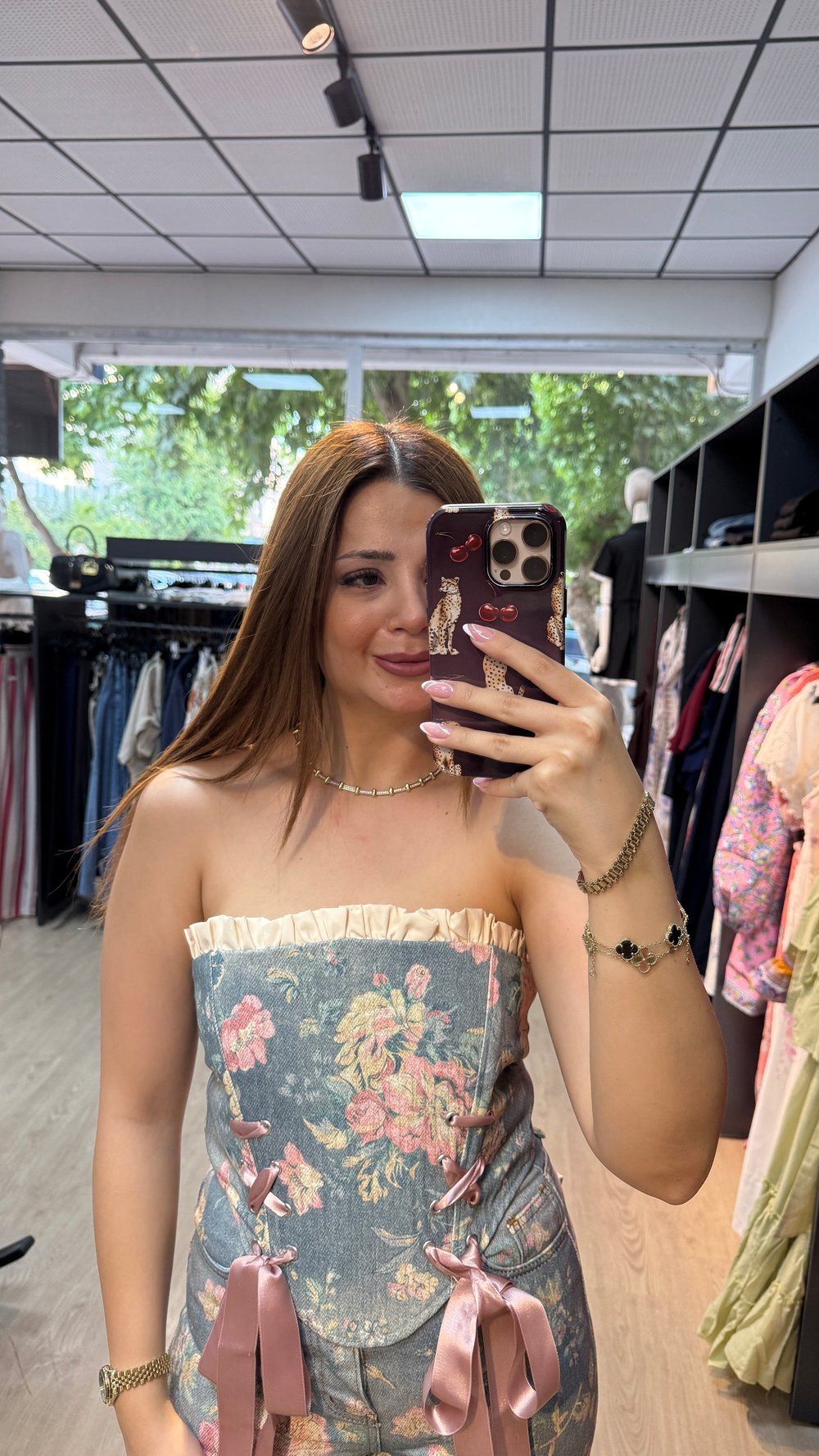 Çiçekli Korse